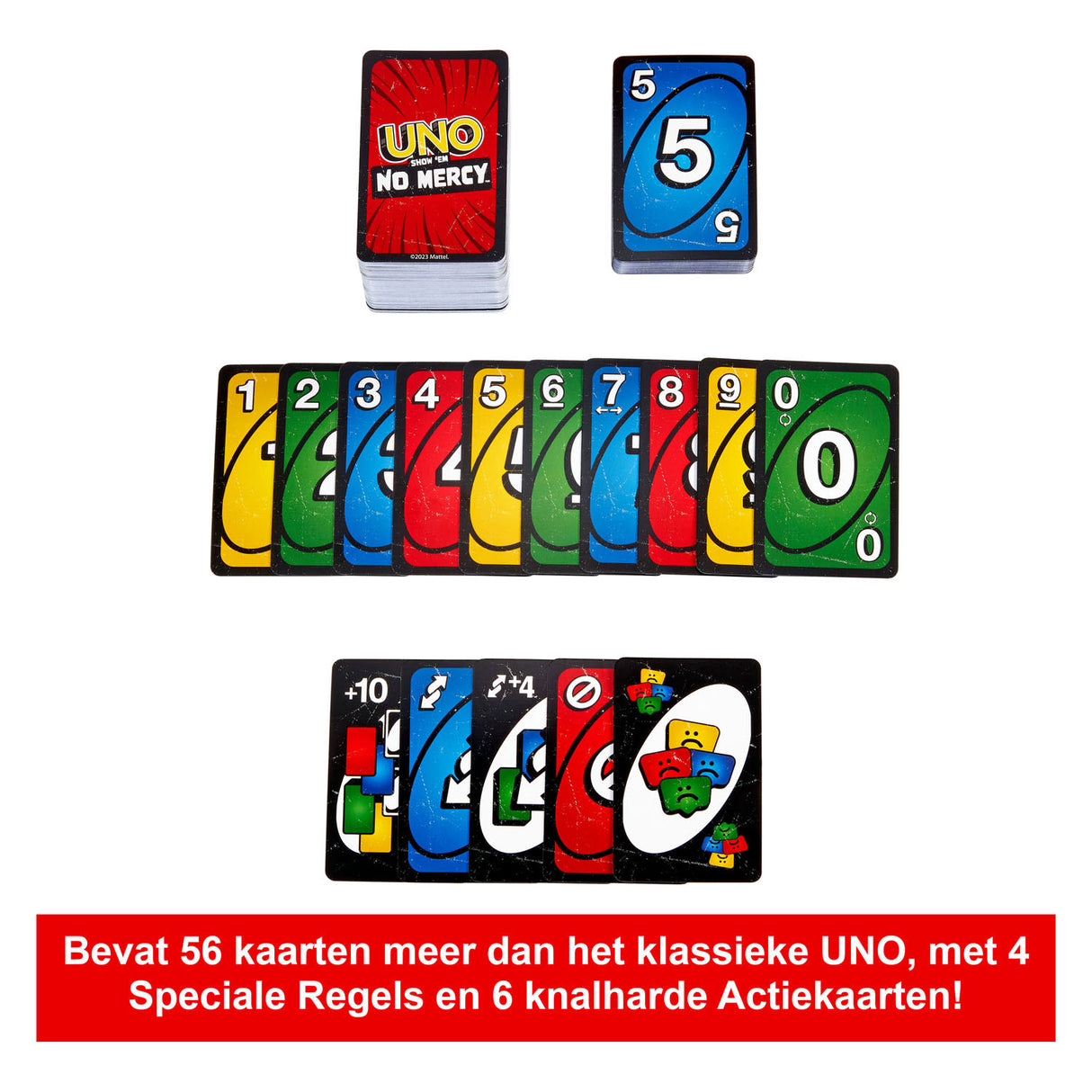 Uno show 'em no mercy - card game