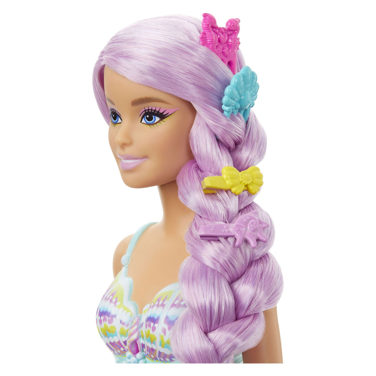 Mattel Mermaid Pop con cabello de fantasía de 18 cm