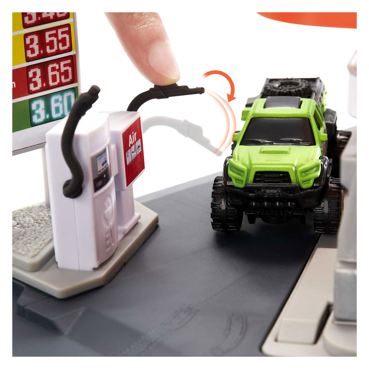 Mattel Matchbox Action Driverse Stacja benzynowa Zestaw odtwarzania