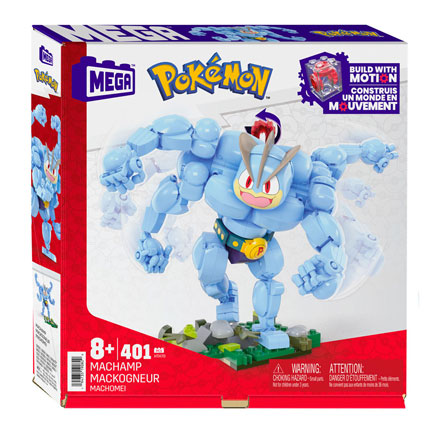 Mattel Mega Constux Pokémon Machamp Bouwset, 399dlg.