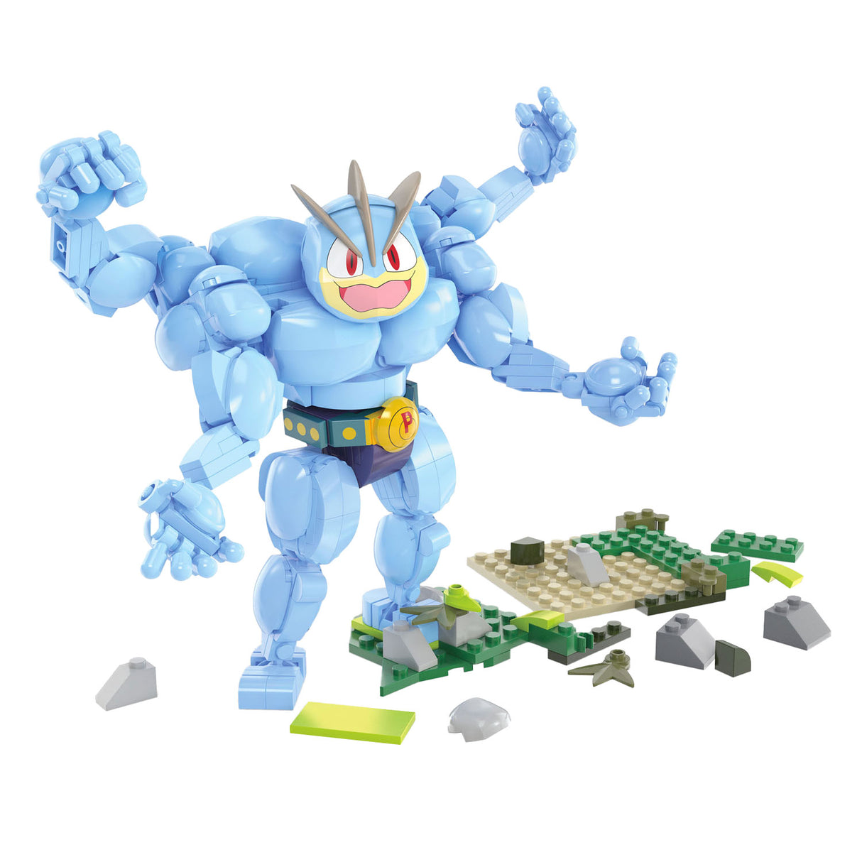 Mattel Mega Constux Pokémon Machamp Bouwset, 399dlg.