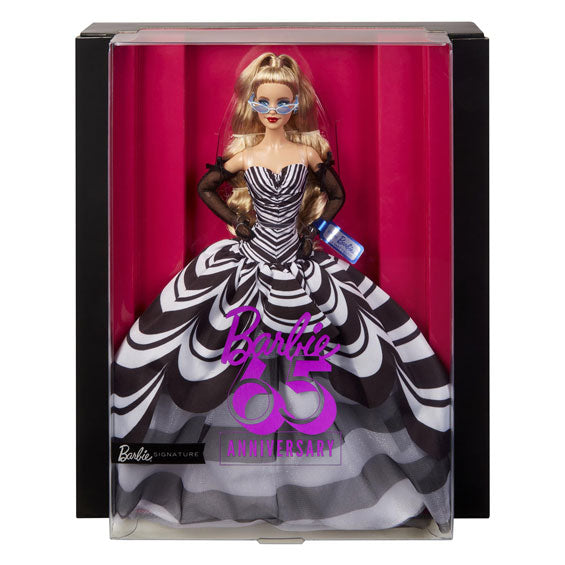 Mattel Barbie 65th Blue Sapphire Anniversary Fashion Doll