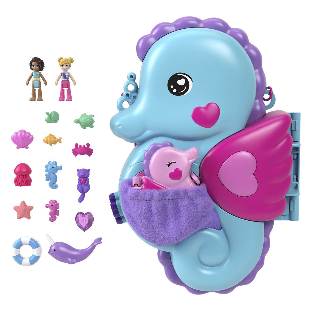 Mattel Polly Pockey Daddy Me Seahorse Bag
