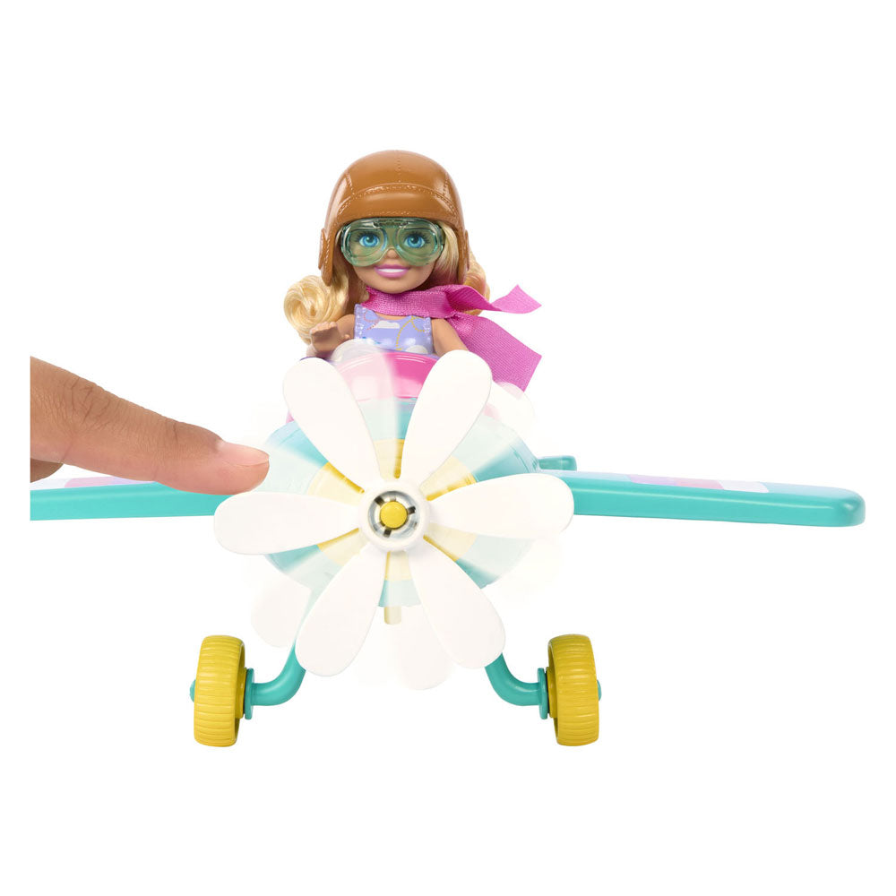 Mattel Playset with doll and airplane
