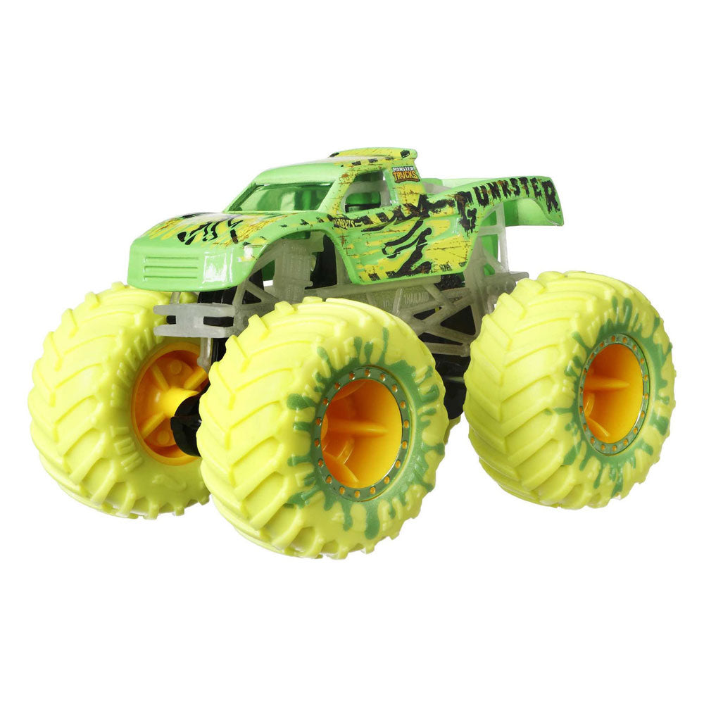 Hot Wheels Monster Trucks GITD Bundle Set, 10pcs.