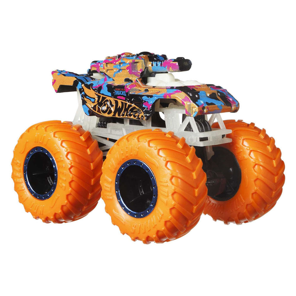 Set paketov Hot Wheels Monster Trucks GITD, 10 kosov.