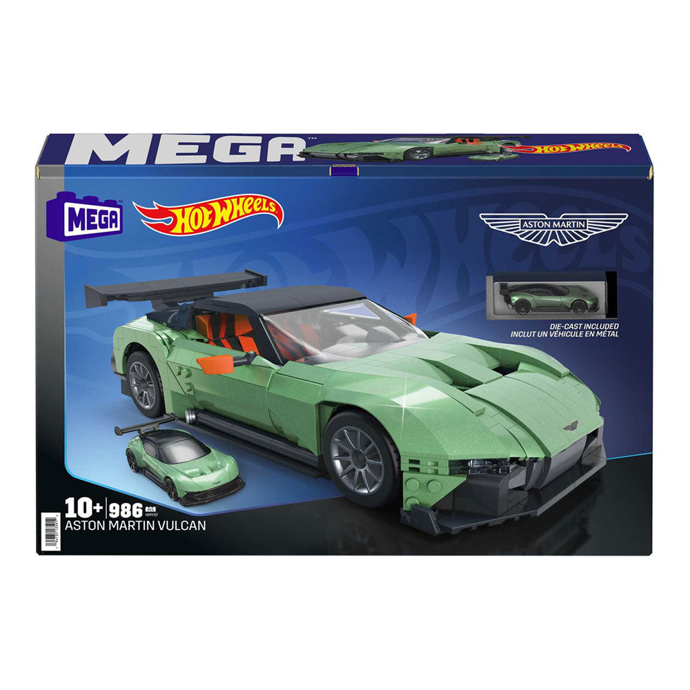 Stavebnica Hot Wheels Mega Aston Martin Vulcan - 986 kusov.