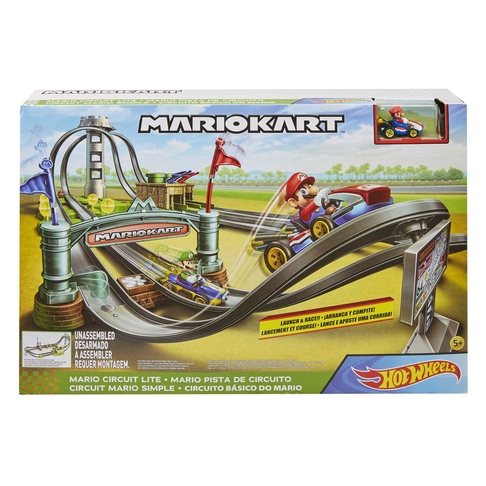 Hot Wheels Mario Kart Circuit Race Track Playset