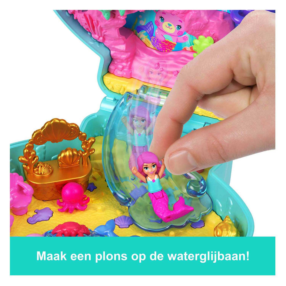 Mattel polly pocket glittereiland