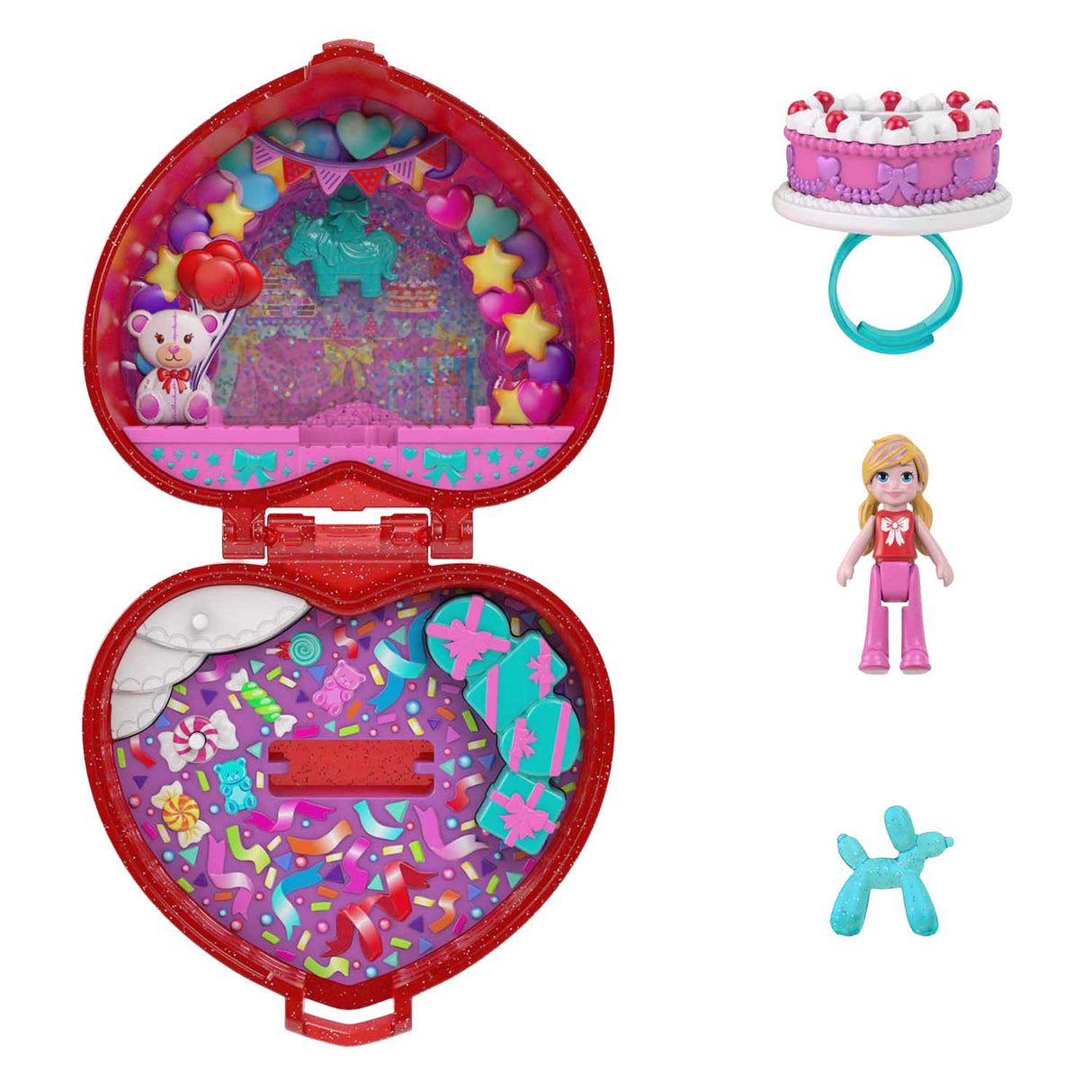 Mattel polly pocket sierradendoosje