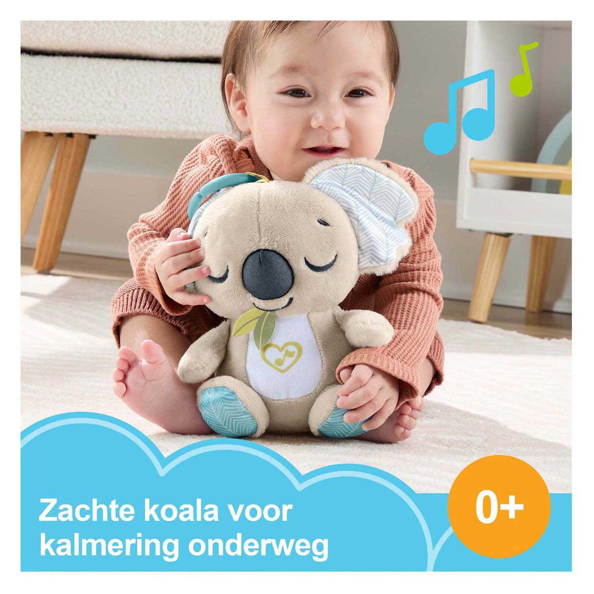 Fisher price koala knuffel met geluid