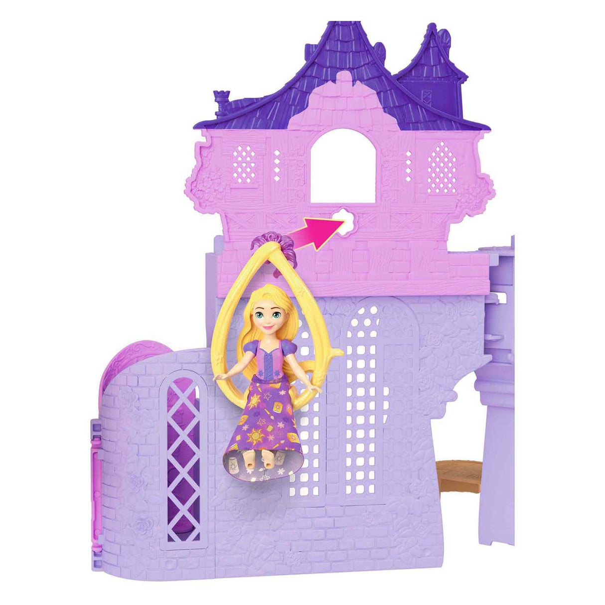 Mattel disney princess rapunzel stacking castle