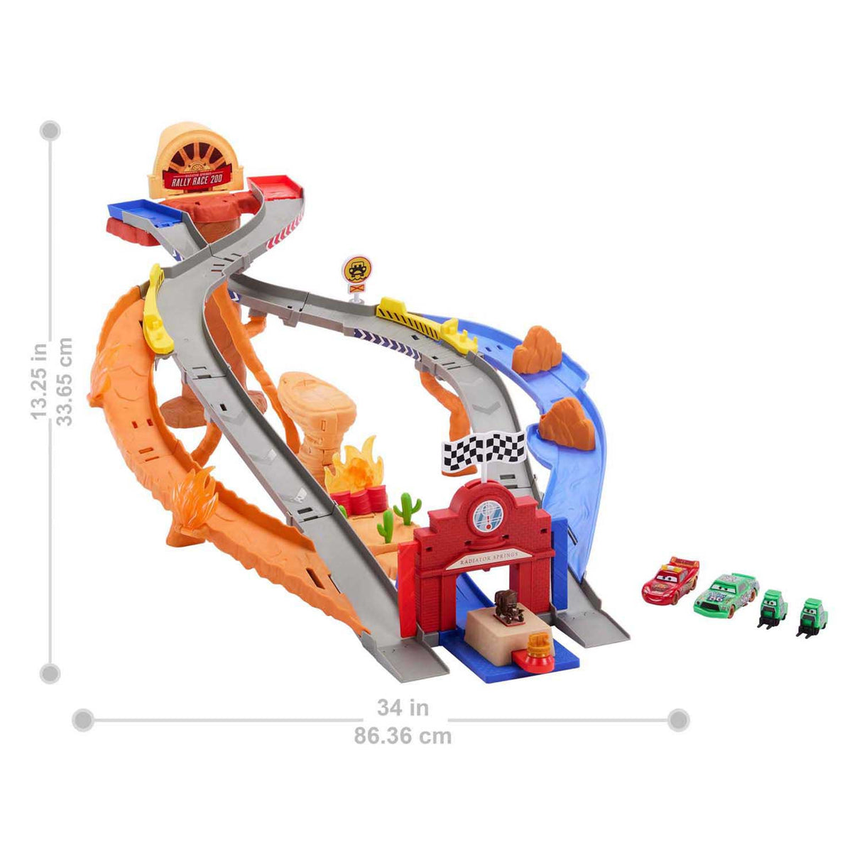 Set de juego de coches de Disney.