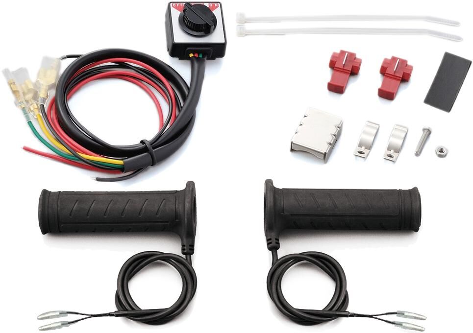 Daytona handvatverwarming heated grips mot 22+25mm, closed, 2-stage