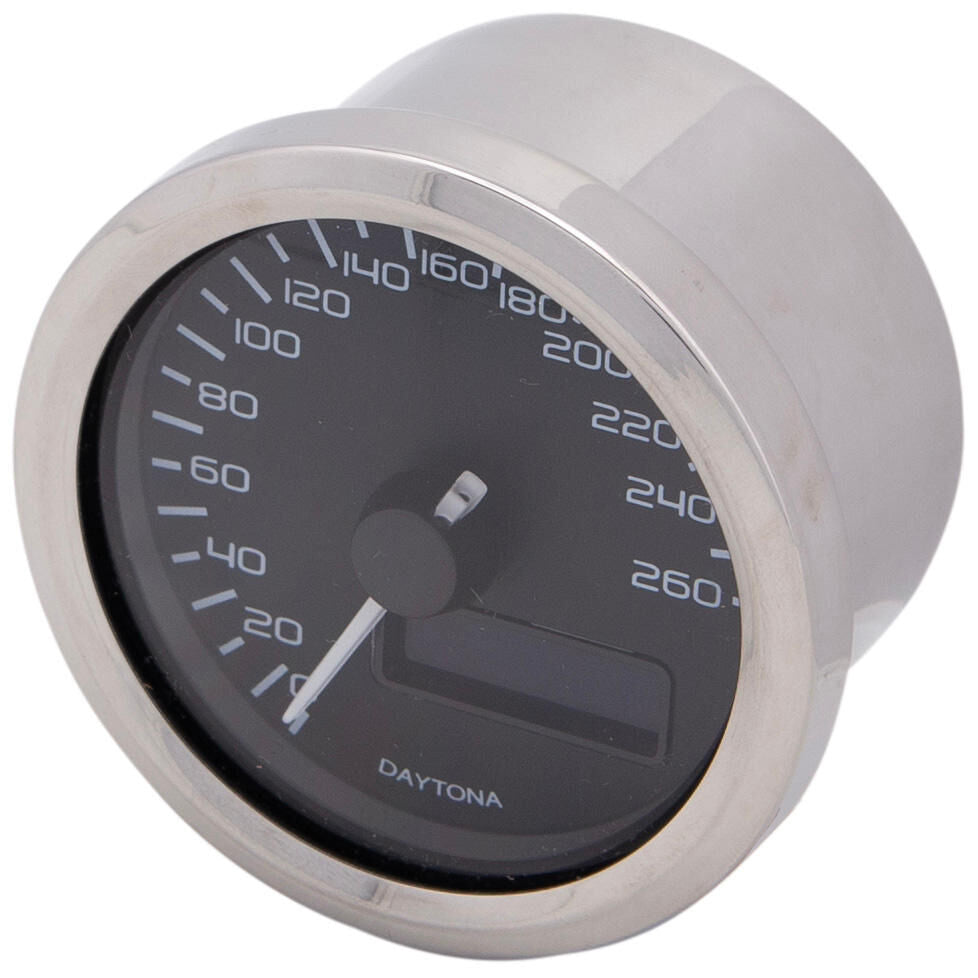 Daytona velona teller speedometer velona,sw led-blue 260km h