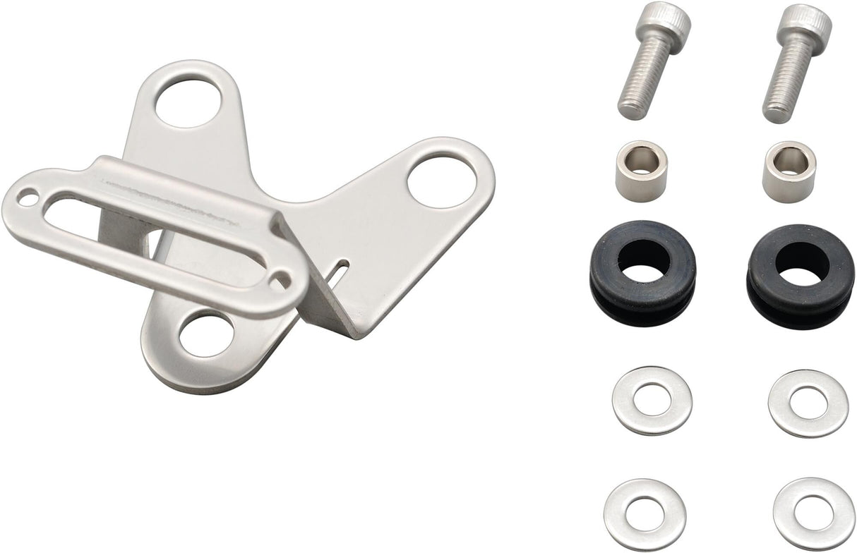 Daytona accessories bracket f. alpha, velona6 polished,