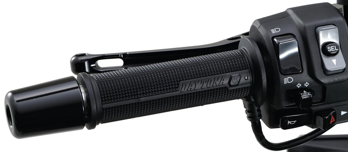 Daytona handvatverwarming heated grips mot 22+25mm open 4-stage int