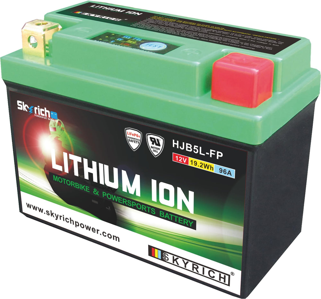 Skyrich lifepo4 batterij hjb5l-fp . battery hjb5l-fp-swi lithium