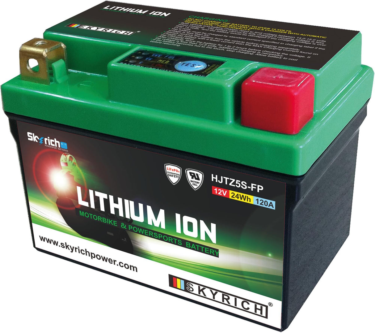Skyrich lifepo4 batterij hjtz5s-fp . battery hjtz5s-fp-swi lithium