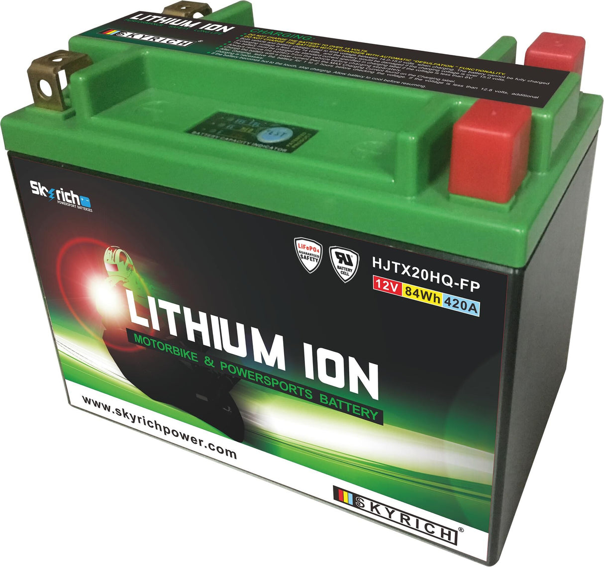 Skyrich lifepo4 batterij hjtx20hq-fp . battery hjtx20hl-fpq-swi lithium 4-pole