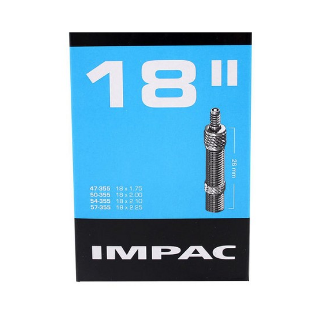 Impac Inner Tube (by Schwalbe) DV18 18x1.75 2.35 ETRTO 47 57-355, Valve: Blitz Holland 26mm