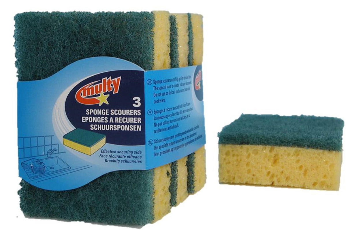 Multy schuursponsen pak a 3st