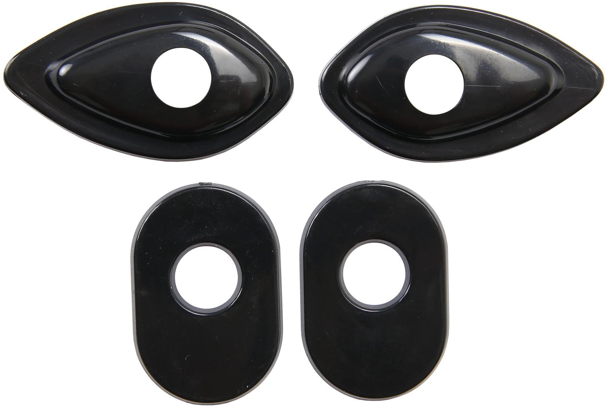 Kellermann turn signal mounting plate mounting plate turn signa black,