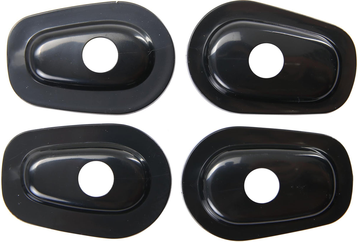 Kellermann turn signal mounting plate mounting plate turn signa black,