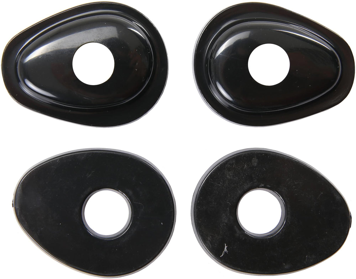 Kellermann turn signal mounting plate mounting plate turn signa black,