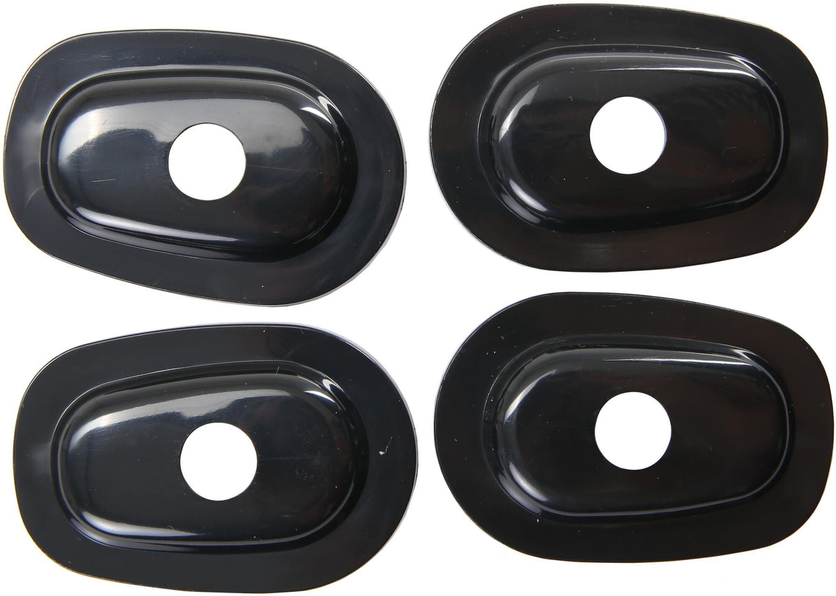 Kellermann turn signal mounting plate mounting plate turn signa black,