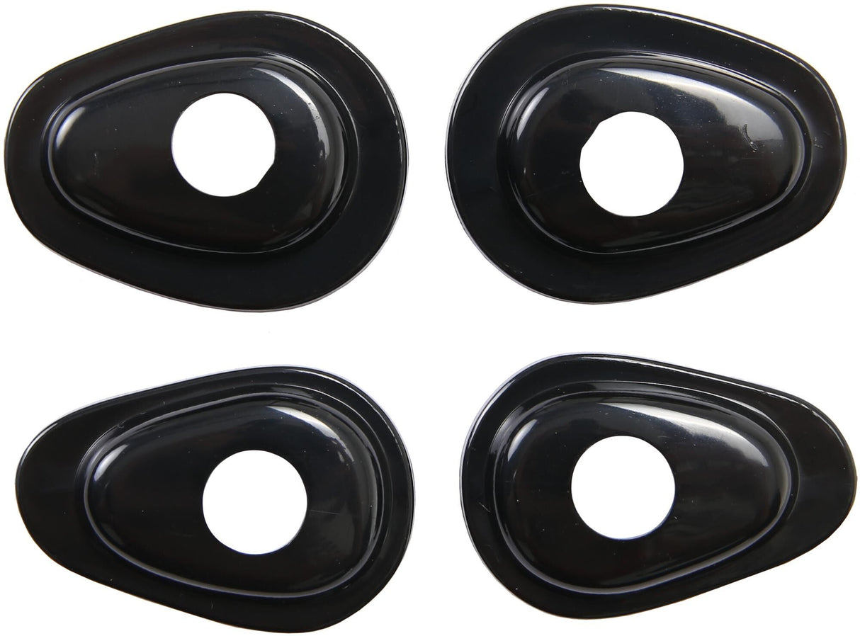 Kellermann turn signal mounting plate mounting plate turn signa black,