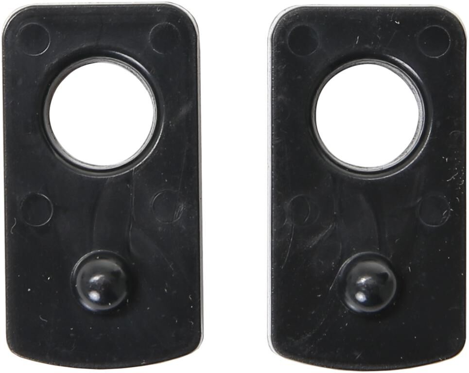 Kellermann turn signal mounting plate mounting plate turn signa black,