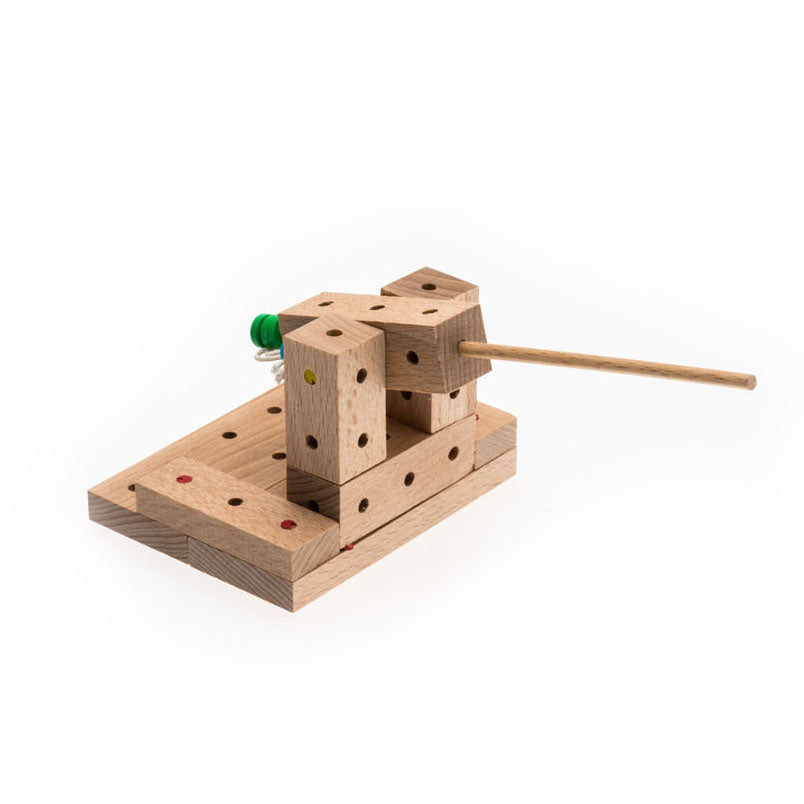 Matador Explorer Catapulte Set di costruzioni in legno, 60dlg.