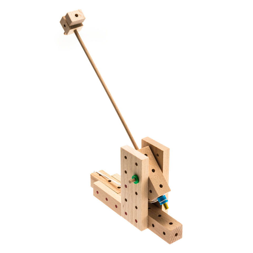 Matador Explorer Catapulte Set di costruzioni in legno, 60dlg.