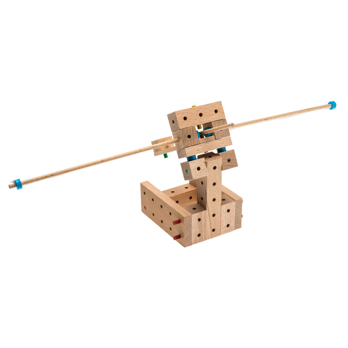 Matador Explorer Catapulte Set di costruzioni in legno, 60dlg.