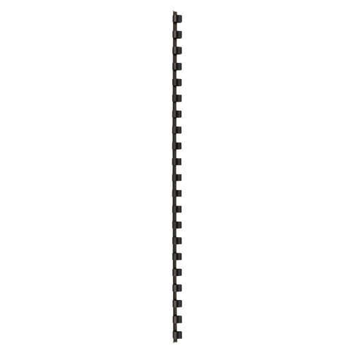 Binding combs GBC plastic A4 8mm black 45 sheets