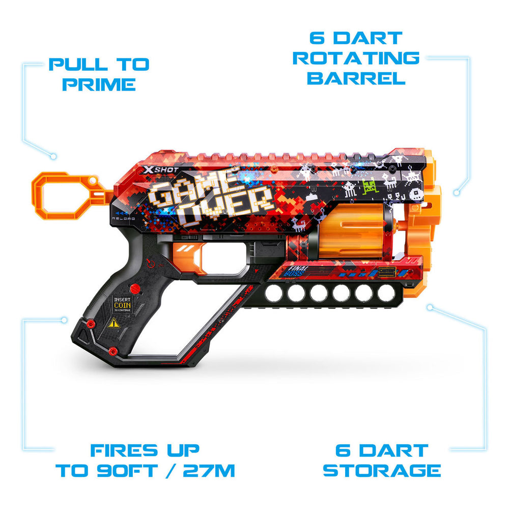 Zuru x-shot skins griefer with 12 darts