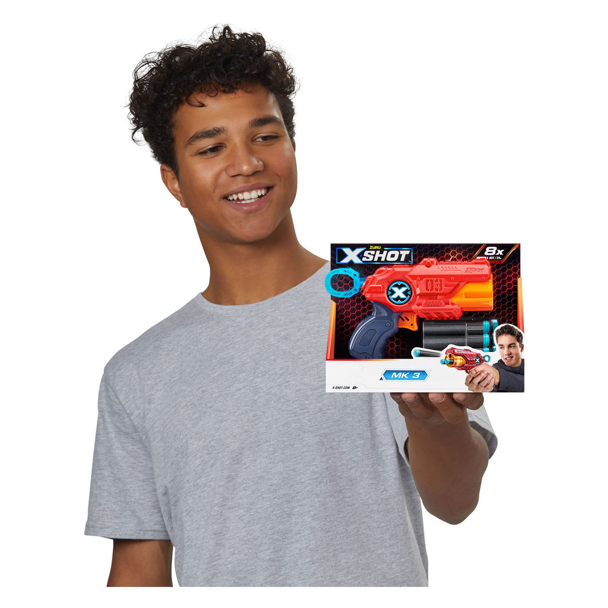 Zuru X-Shot Dart Pistool mit 8 Pfeilen