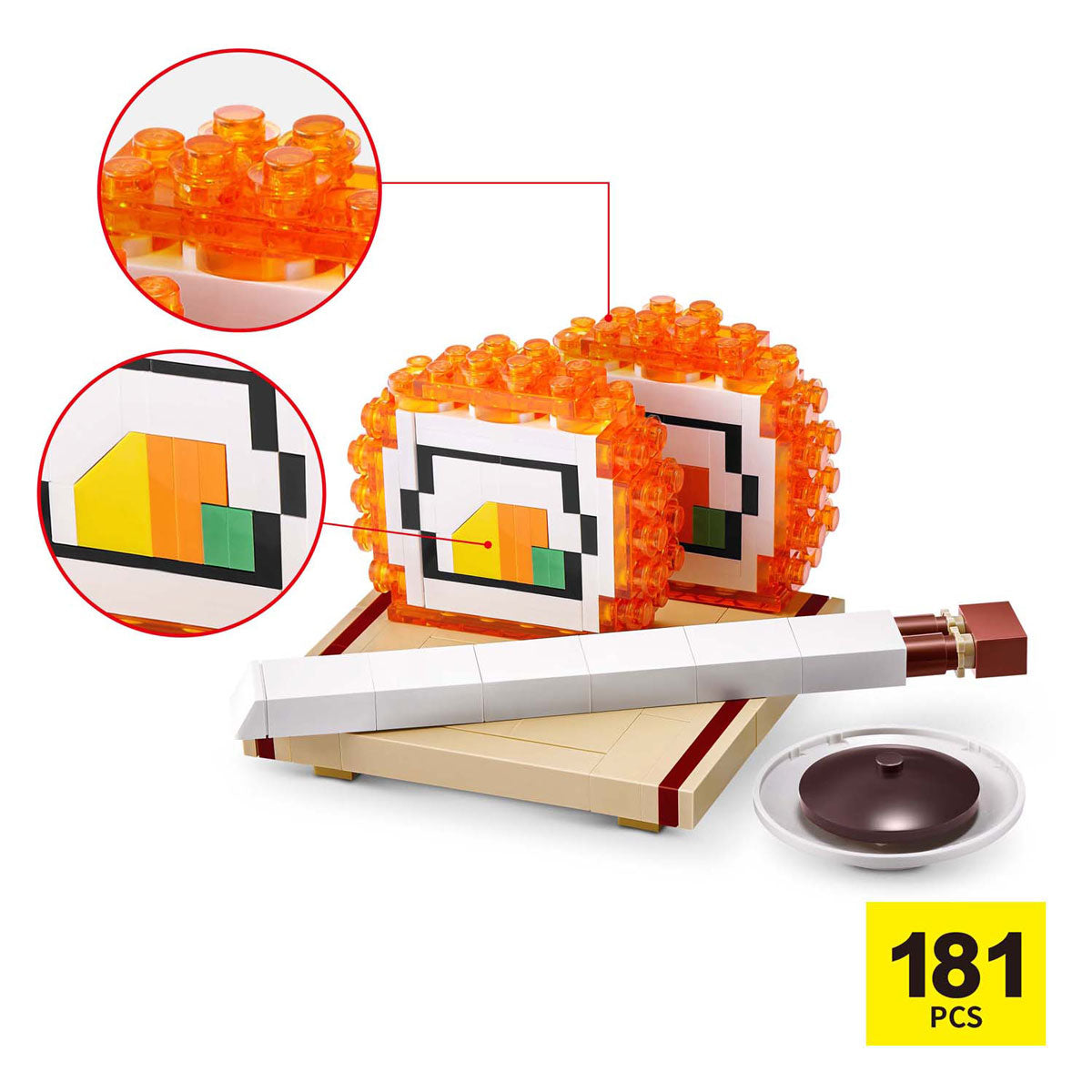 Zuru max premium sushi - byggelekesett i overraskelsesball