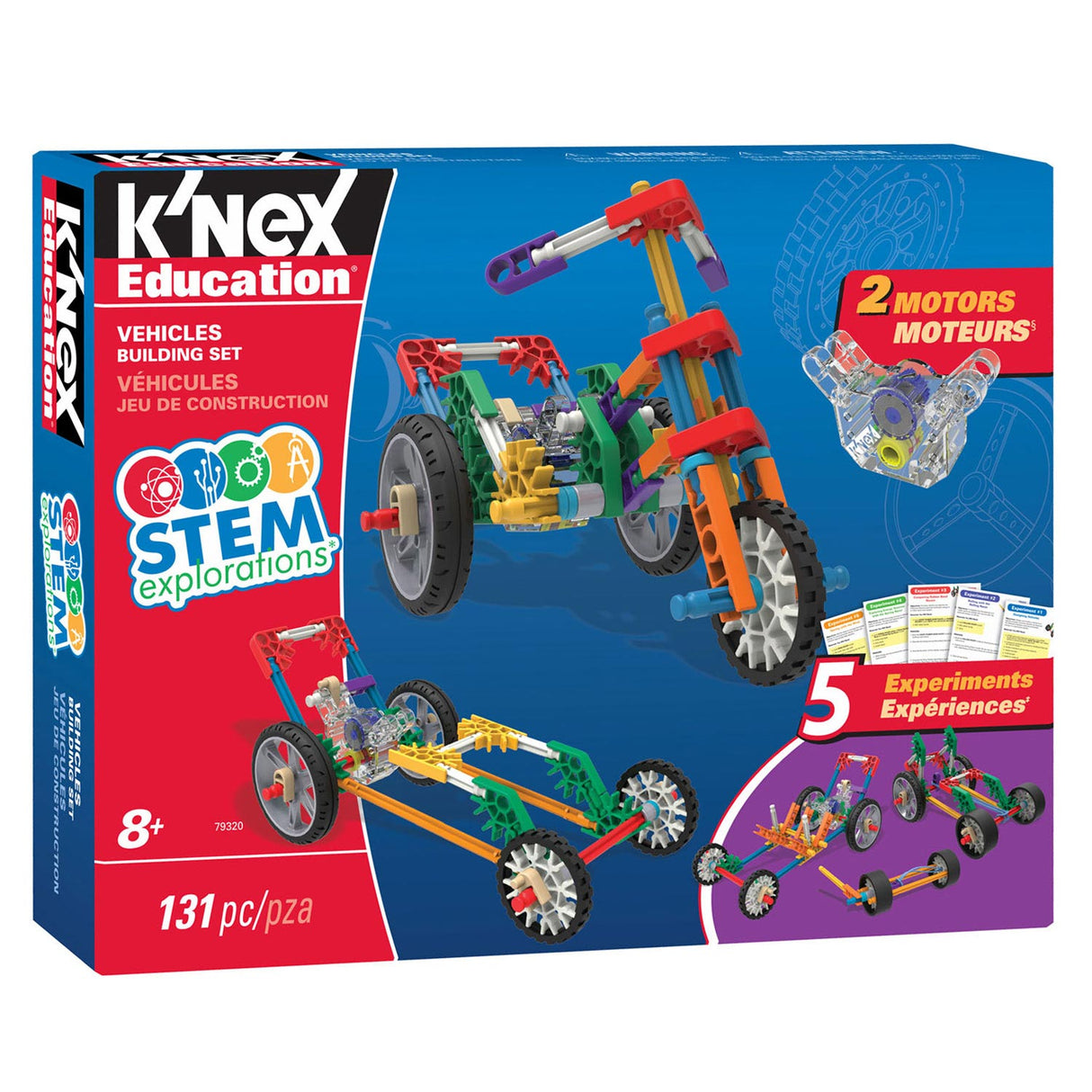 Esplorazioni staminali K'nex: set di costruzione di veicoli