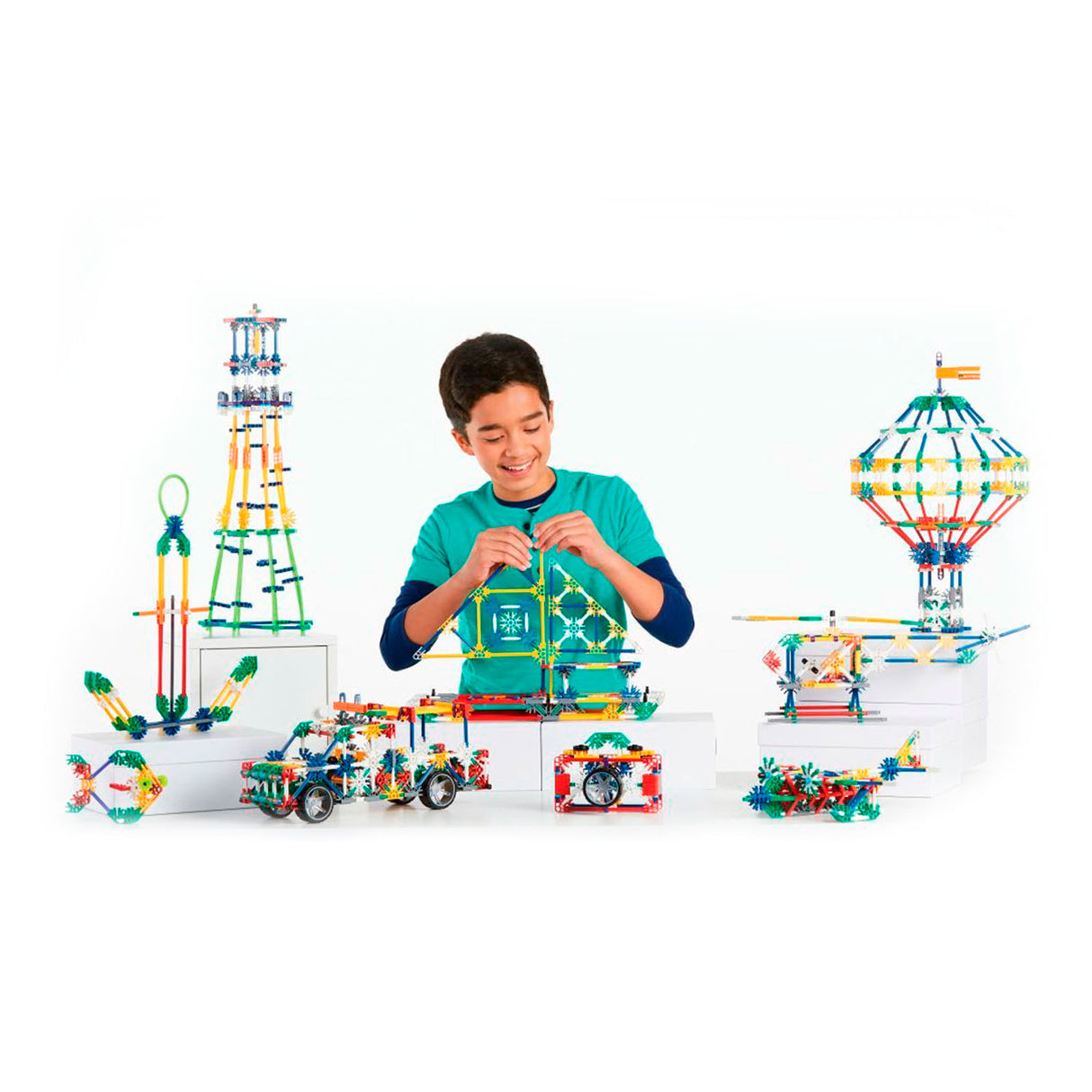 K'nex classic building set 70 models, 705dlg.