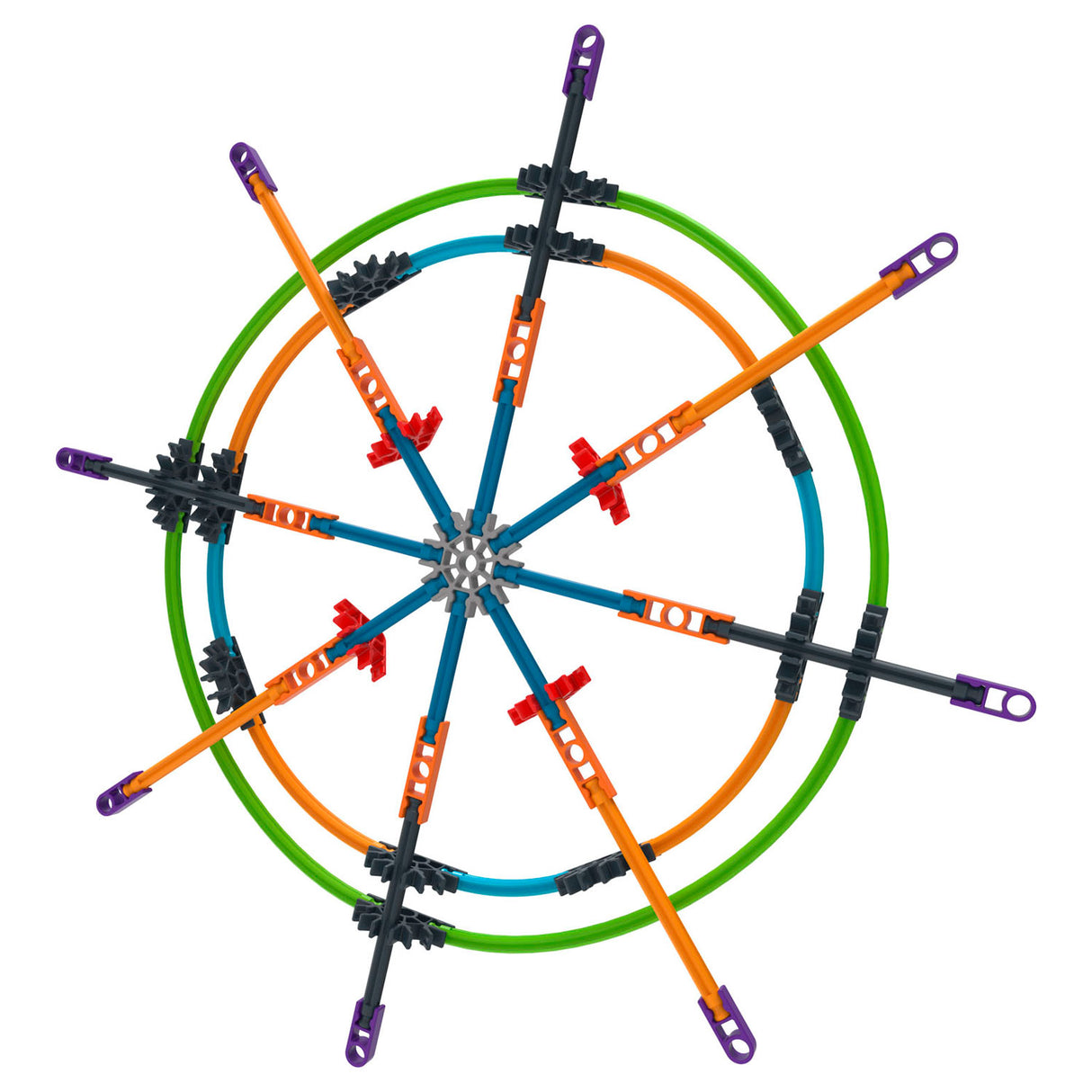 K'nex building set 60 models, 395dlg.