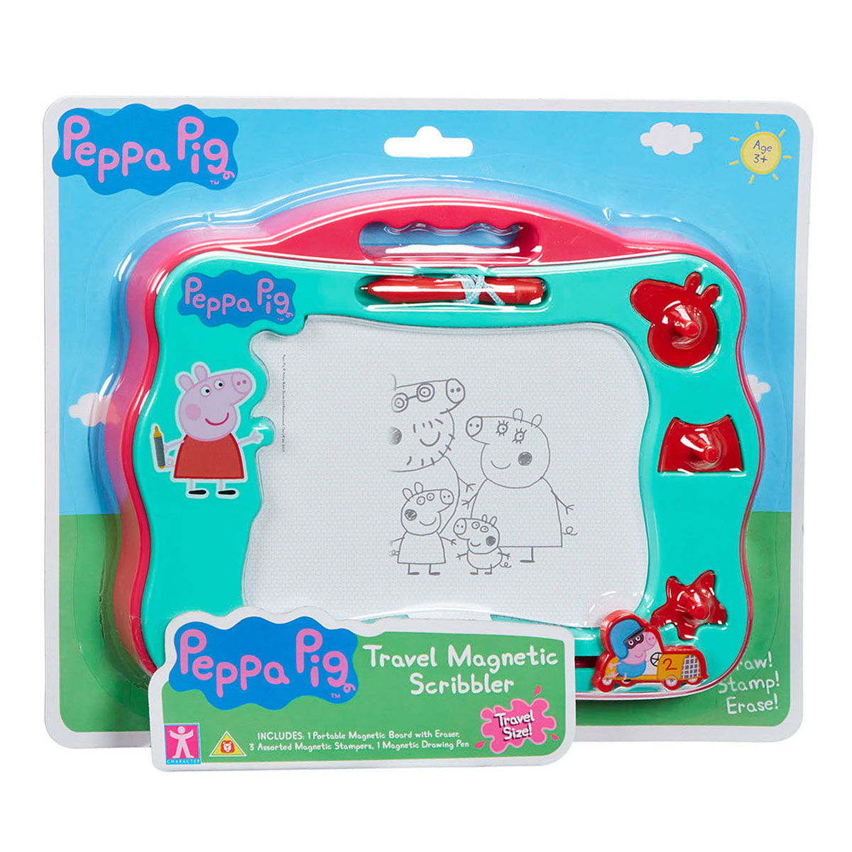 Boti tablero de dibujo magnético peppa pig