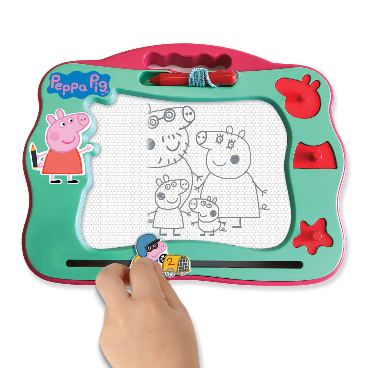 Boti tablero de dibujo magnético peppa pig