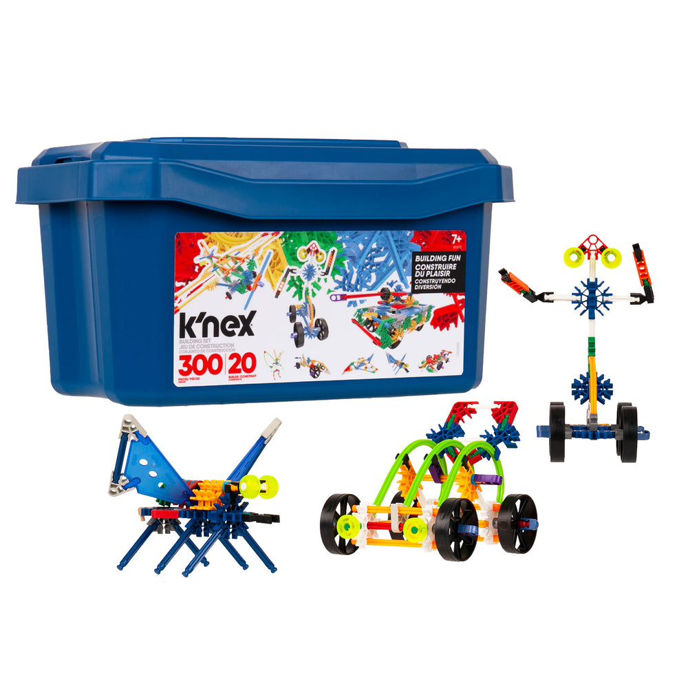 K'nex bouwset value box 20 modellen, 300dlg.