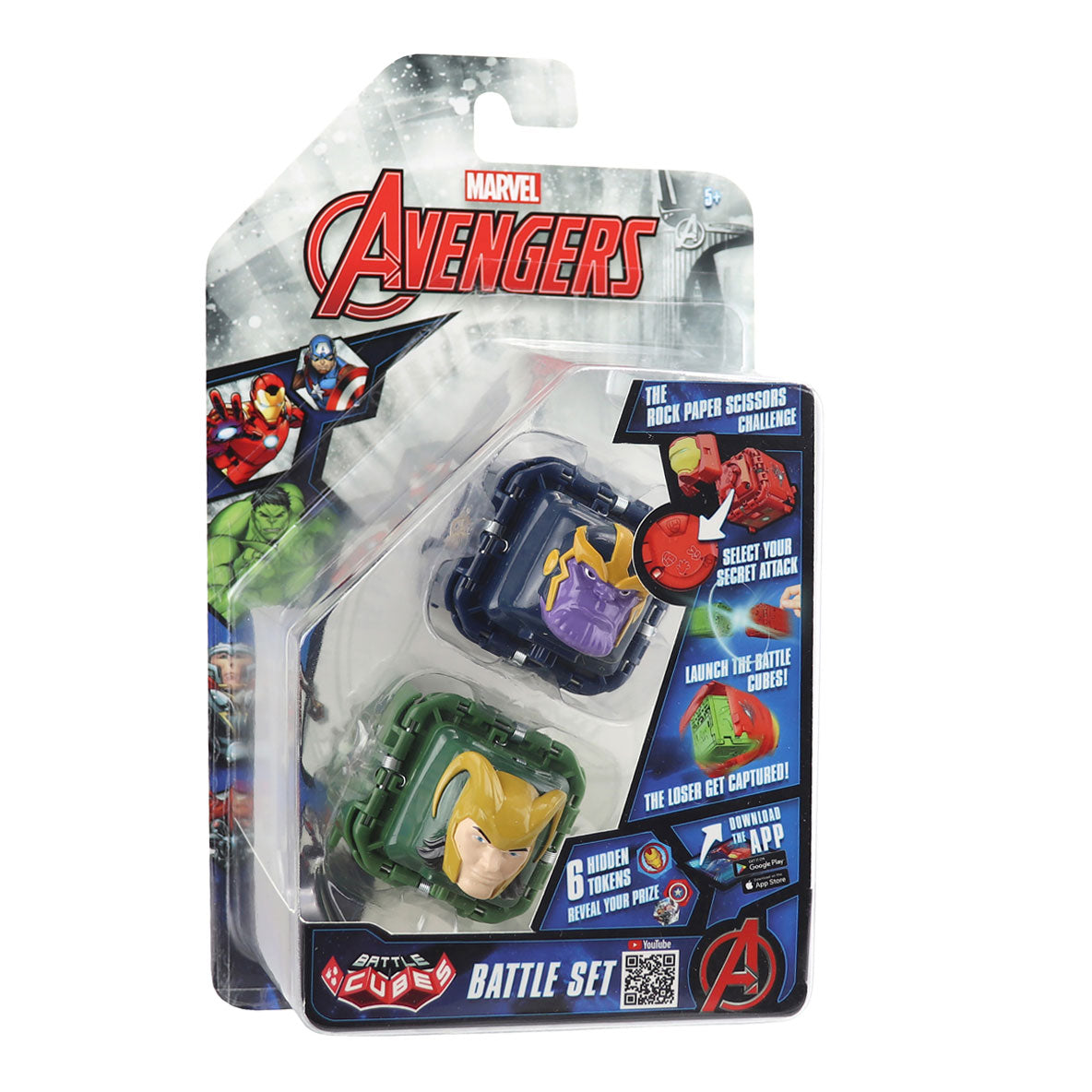 Boti Battle Cubes Avengers Thanos vs Loki Playset