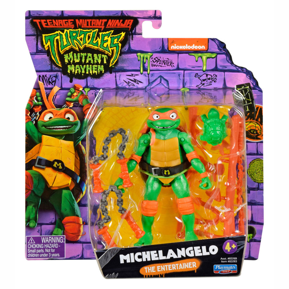 Boti Teenage Mutant Ninja Turtles Action Figure Michelangelo the Entertainer