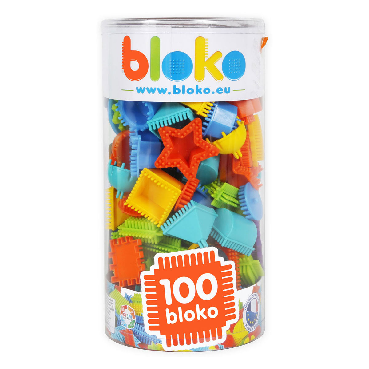 Boti Bloko Nopper Building Blocks Classic, 100dlg.