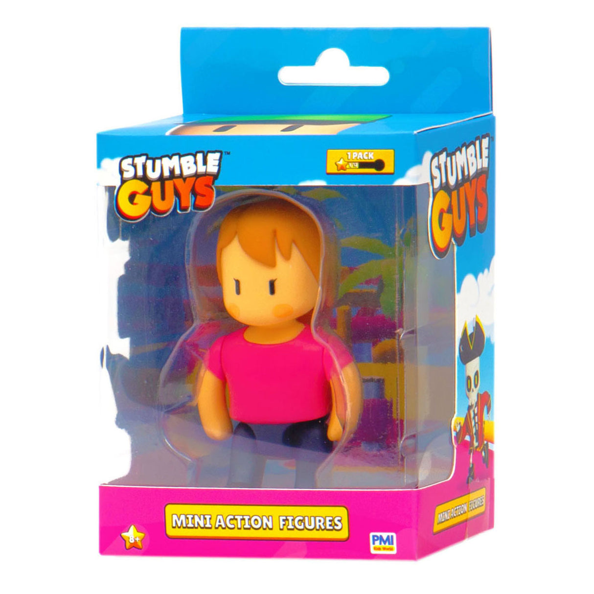 Boti Stump Guys Mini Action Figure - MS. trébucher