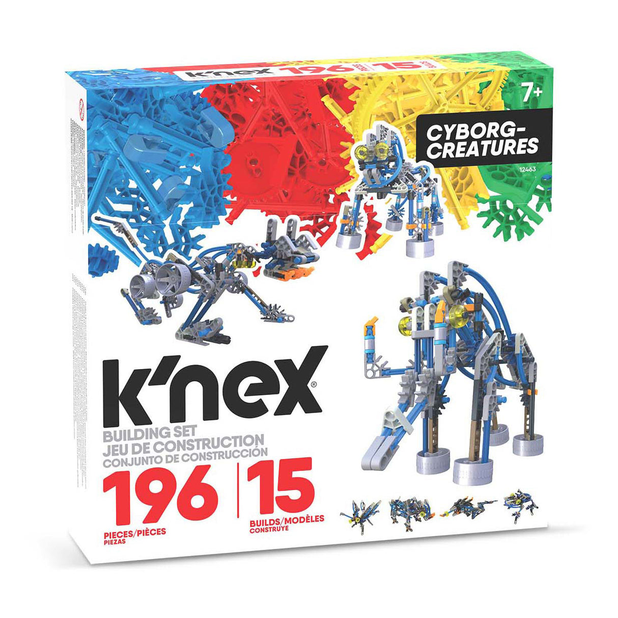 K'nex cyborg creatures 15 models, 196 pcs.